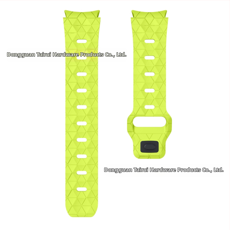 „Samsung Galaxy watch6/5/4“ futbolo stiliaus silikoninis dirželis su sagtimi, skirtas „watch6classic“