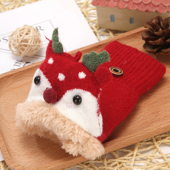 Beebi uued sügis- ja talvekindad, paksendatud soojad poistele ja tüdrukutele, kirjutamiseks, klapitavad, armsad sõrmedega ühendavad beebikindad