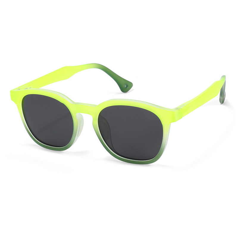 Nauji madingi vaikiški poliarizuoti akiniai nuo saulės su langeliais, gradiento želė spalvos, TR rėmelio, apsaugančio nuo UV spindulių KB691.