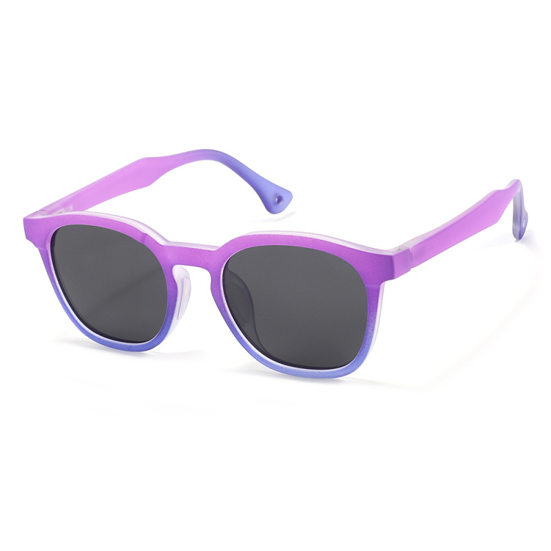 Nauji madingi vaikiški poliarizuoti akiniai nuo saulės su langeliais, gradiento želė spalvos, TR rėmelio, apsaugančio nuo UV spindulių KB691.