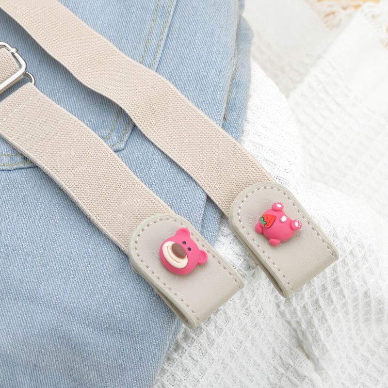 Moteriškas naujas nematomas, elastingas, besiūlis džinsinio stiliaus diržas „Lazy belt“