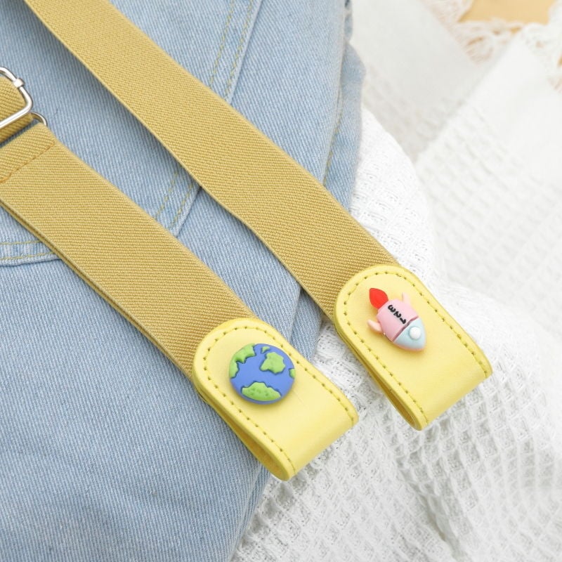 Moteriškas naujas nematomas, elastingas, besiūlis džinsinio stiliaus diržas „Lazy belt“