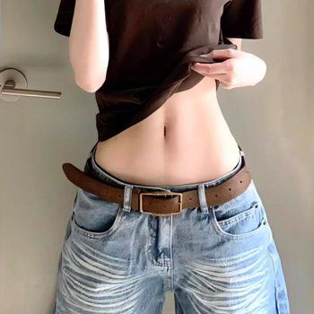 Pronksmustriga pruunis stiilis retro vanaaegse mustriga kunstilises stiilis dekadentlik vöö kõrgetasemelise etnilise stiiliga vöö