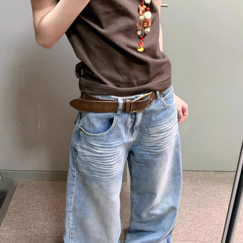 Pronksmustriga pruunis stiilis retro vanaaegse mustriga kunstilises stiilis dekadentlik vöö kõrgetasemelise etnilise stiiliga vöö