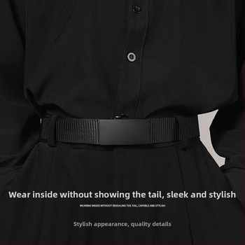 Hambutu automaatne pandlaga meeste vöö nailonist lõuendist taktikaline kootud püksivöö välistingimustes kasutamiseks sõjaväe väljaõppeks vabaaja universaalne välimine vöö