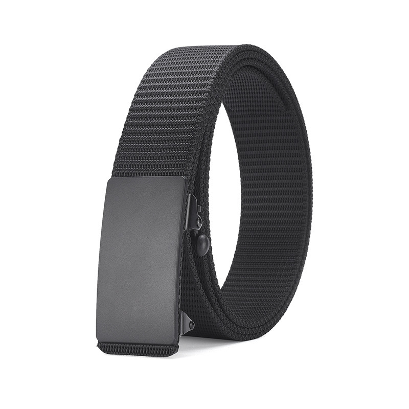 Hambutu automaatne pandlaga meeste vöö nailonist lõuendist taktikaline kootud püksivöö välistingimustes kasutamiseks sõjaväe väljaõppeks vabaaja universaalne välimine vöö