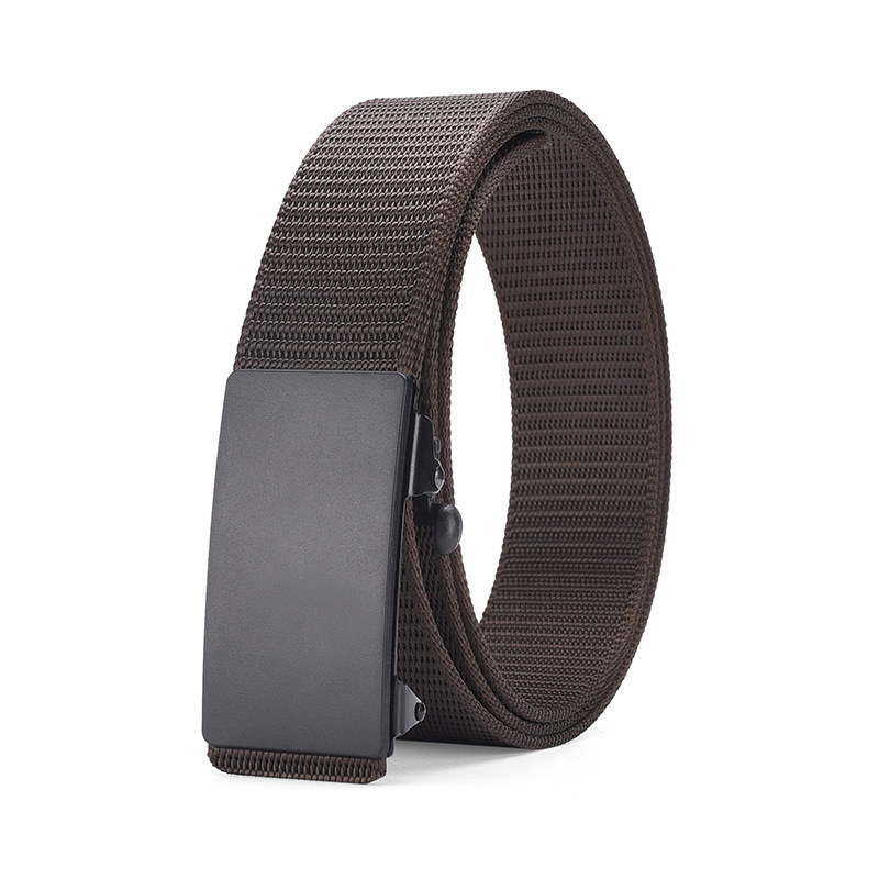 Hambutu automaatne pandlaga meeste vöö nailonist lõuendist taktikaline kootud püksivöö välistingimustes kasutamiseks sõjaväe väljaõppeks vabaaja universaalne välimine vöö