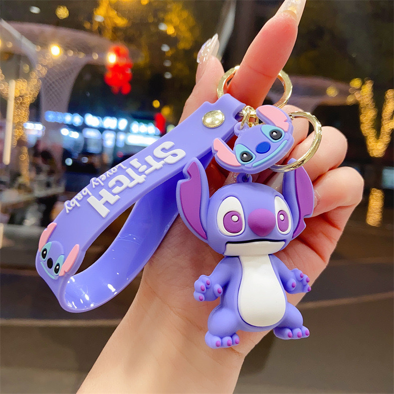 Карикатурна тенденция stilbe серия ключодържател висулка ключодържател за кола видео игра град изискан малък подарък на едро