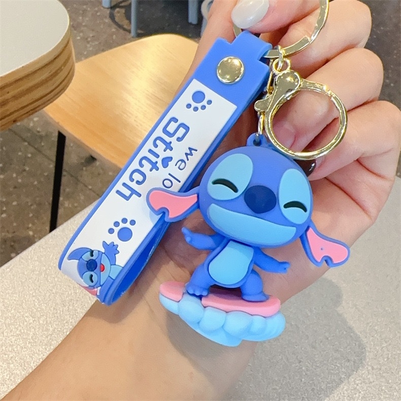 Карикатурна тенденция stilbe серия ключодържател висулка ключодържател за кола видео игра град изискан малък подарък на едро