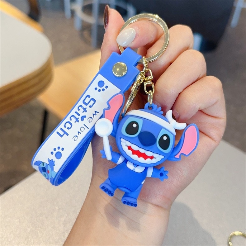 Карикатурна тенденция stilbe серия ключодържател висулка ключодържател за кола видео игра град изискан малък подарък на едро