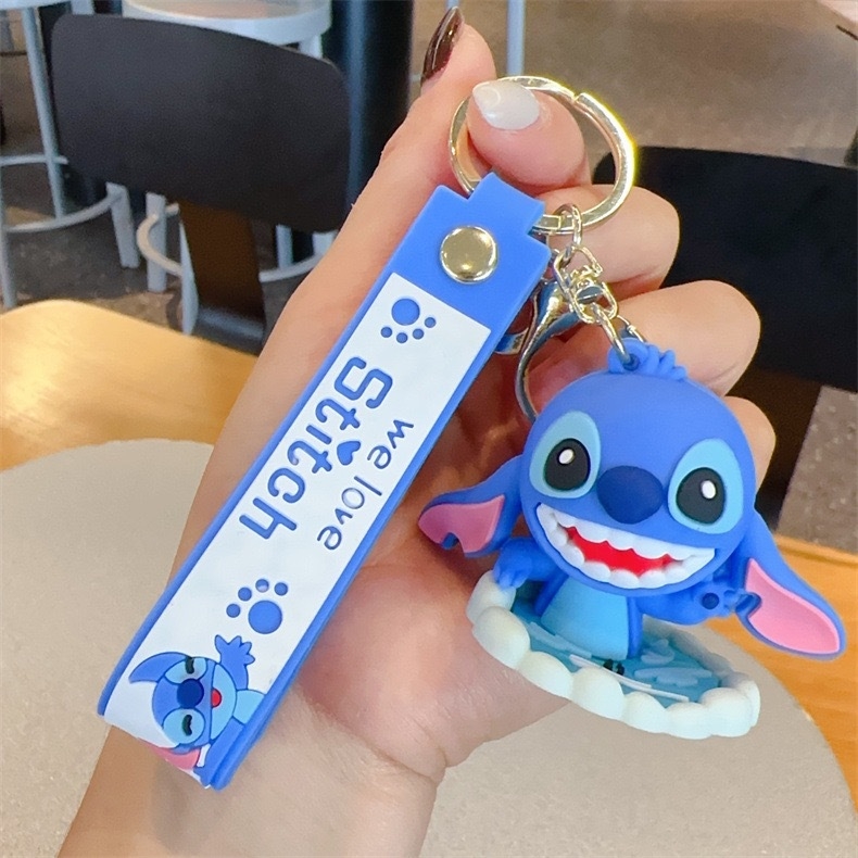 Карикатурна тенденция stilbe серия ключодържател висулка ключодържател за кола видео игра град изискан малък подарък на едро