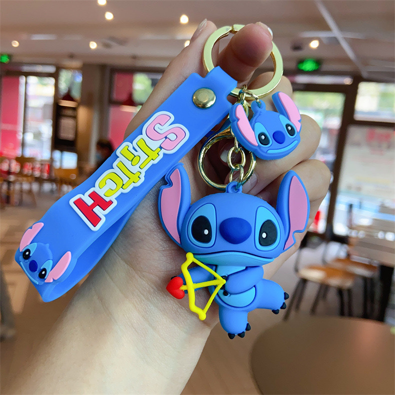 Карикатурна тенденция stilbe серия ключодържател висулка ключодържател за кола видео игра град изискан малък подарък на едро