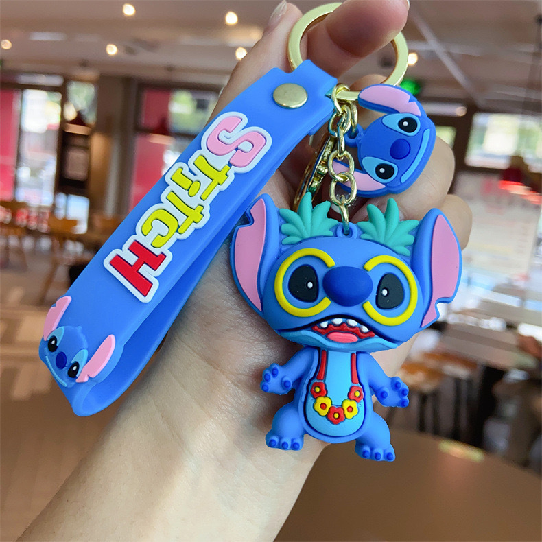 Карикатурна тенденция stilbe серия ключодържател висулка ключодържател за кола видео игра град изискан малък подарък на едро