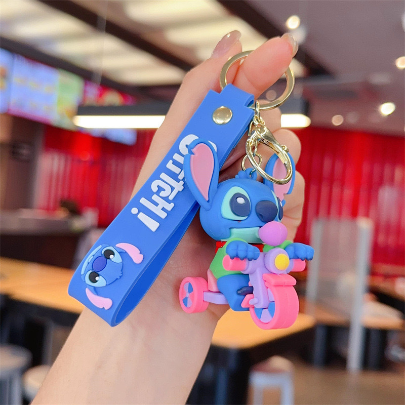 Карикатурна тенденция stilbe серия ключодържател висулка ключодържател за кола видео игра град изискан малък подарък на едро