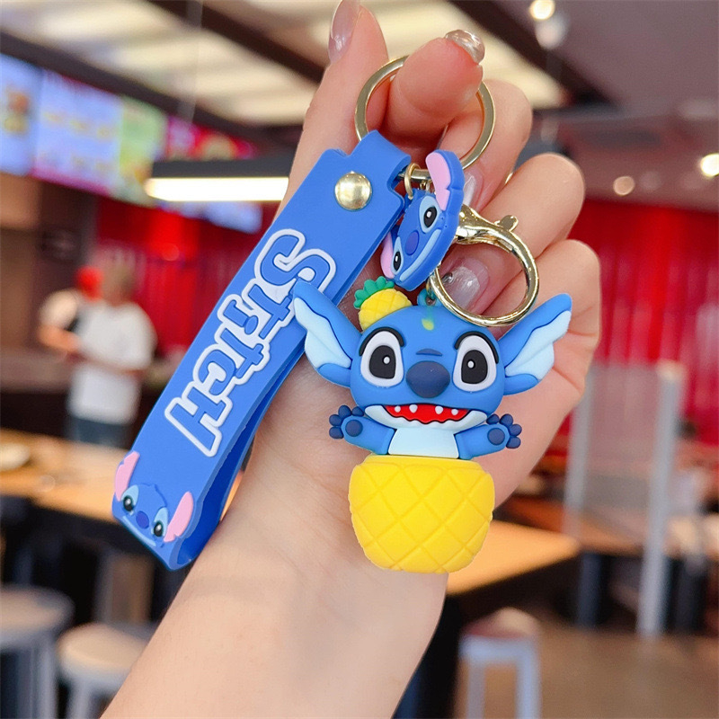 Карикатурна тенденция stilbe серия ключодържател висулка ключодържател за кола видео игра град изискан малък подарък на едро