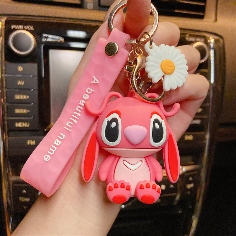 Карикатурна тенденция stilbe серия ключодържател висулка ключодържател за кола видео игра град изискан малък подарък на едро