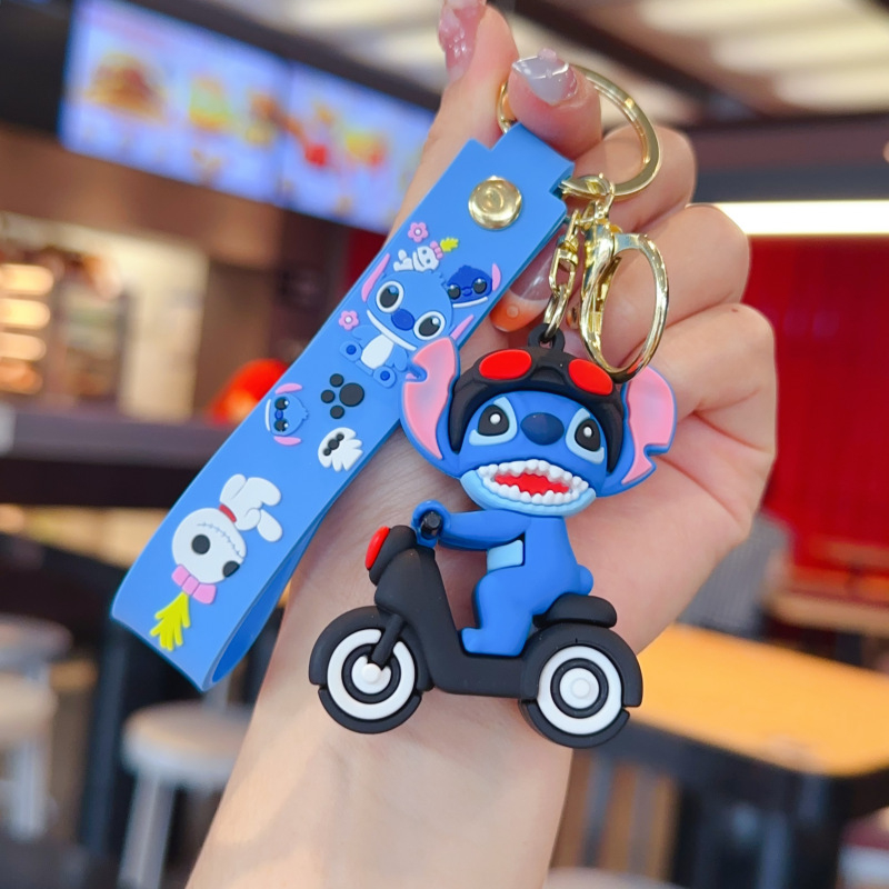 Карикатурна тенденция stilbe серия ключодържател висулка ключодържател за кола видео игра град изискан малък подарък на едро