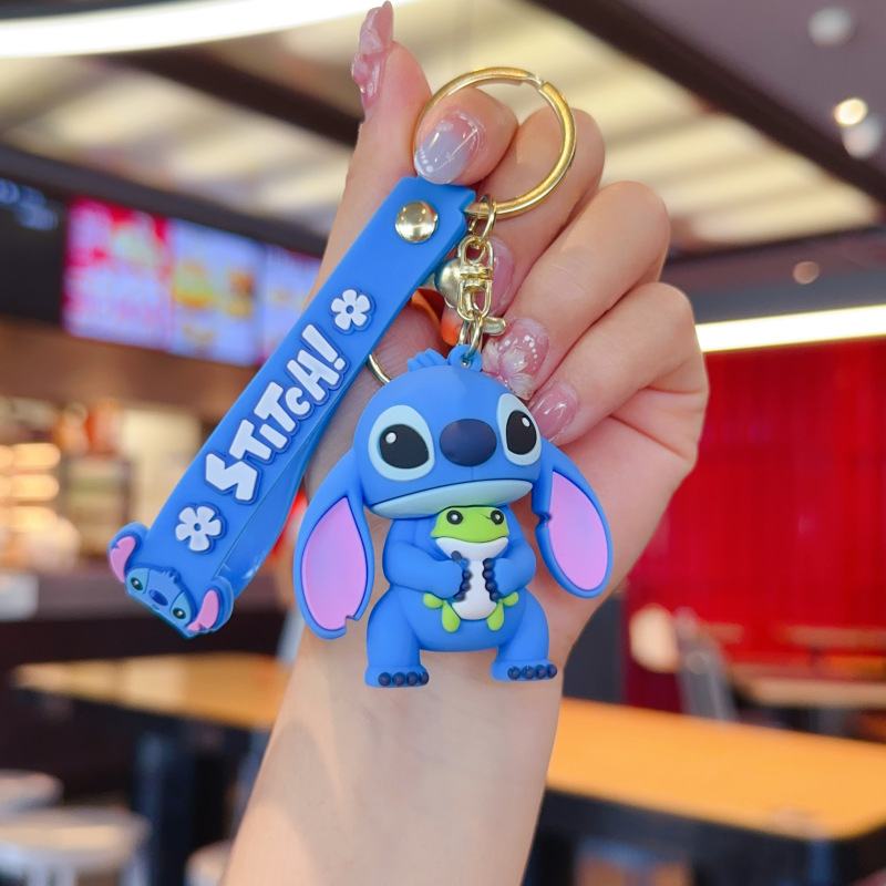 Карикатурна тенденция stilbe серия ключодържател висулка ключодържател за кола видео игра град изискан малък подарък на едро