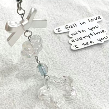 [Rulluisukingad] helmestega ripats käsitöö võtmehoidja armsad aksessuaarid kaart raamat pastakas kott kott rippuv kingitus