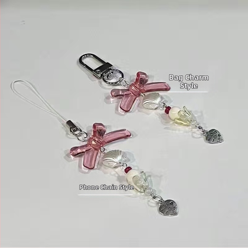 [Rulluisukingad] helmestega ripats käsitöö võtmehoidja armsad aksessuaarid kaart raamat pastakas kott kott rippuv kingitus