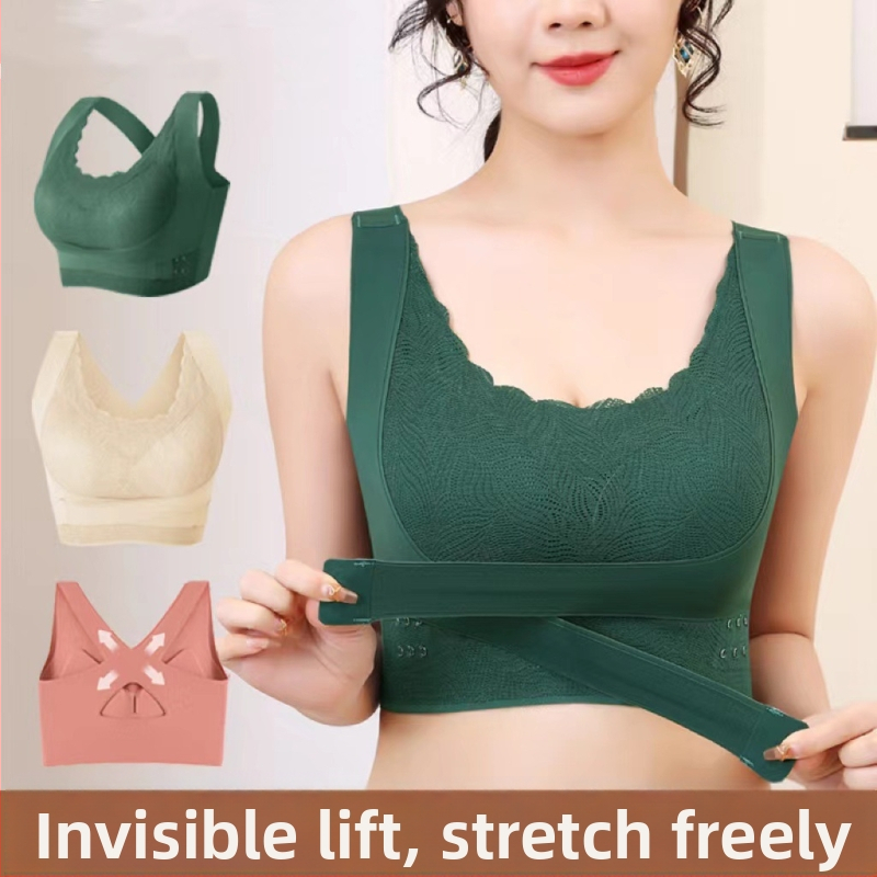 Push up ilu seljaga risti küljepandlaga spordirinnahoidja fitness põrutuskindel reguleeritav rinnatugi õmblusteta spordialuspesu