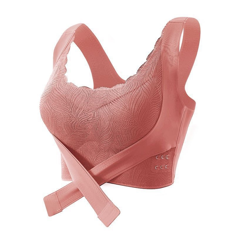 Vestă sport cu cataramă laterală din dantelă, rezistentă la șocuri, fără sudură, spate frumos, reglabil, yoga, fitness, lenjerie sport pentru femei