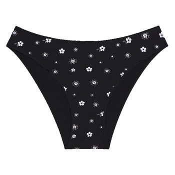FINETOO διασυνοριακά ευρωπαϊκού μεγέθους γυναικεία εσώρουχα με μικρό σχέδιο λουλουδιών, χαριτωμένα σέξι άνετα γυναικεία σλιπ