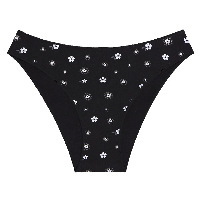 FINETOO lenjerie intimă pentru femei, mărimi europene, cu model floral mic, drăguț, sexy, confortabil