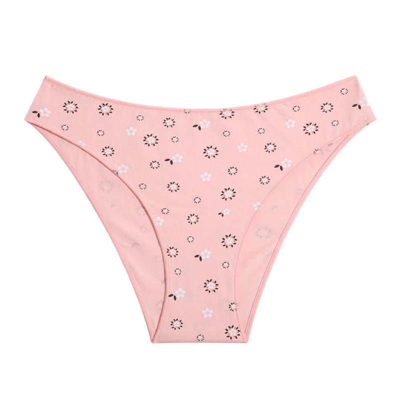 FINETOO lenjerie intimă pentru femei, mărimi europene, cu model floral mic, drăguț, sexy, confortabil