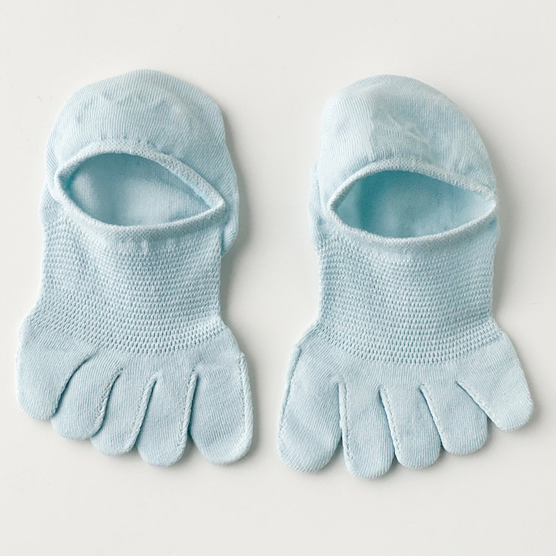 Viie sõrmega sokid puuvillased sokid naiste suvised õhukesed lõhestatud varvastega pahkluu sokid sügisesed libisemiskindlad libisemiskindlad madala lõikega varvastega nähtamatud sokid