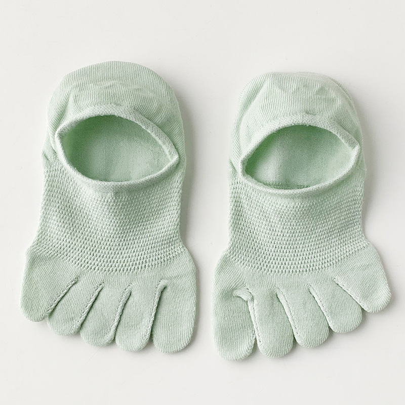 Viie sõrmega sokid puuvillased sokid naiste suvised õhukesed lõhestatud varvastega pahkluu sokid sügisesed libisemiskindlad libisemiskindlad madala lõikega varvastega nähtamatud sokid