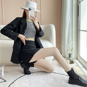 S422 téli plus bársonyból bélelt új nejlon könnyű leggings karcsúsított egyrészes melegítő nadrág 500g