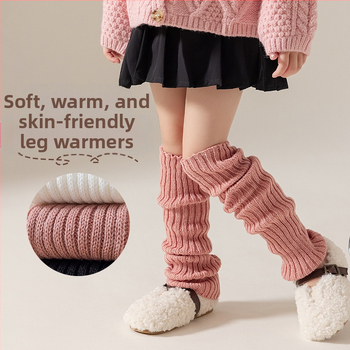 2025 Nou Set de șosete peste genunchi pentru copii, primăvară și vară, cu dungi verticale, tricotate, genunchiere, respirabile, șosete pentru fete