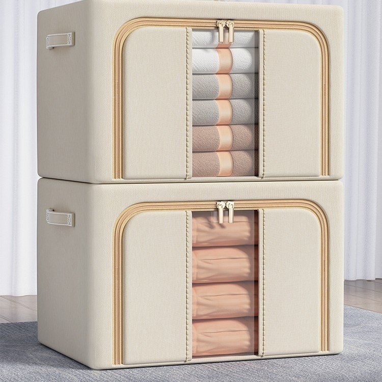 Hunnikalakujuline riiete hoiukast, koduriidekapi kokkupandav hoiukast sisseehitatud PP-plaadiga, suure mahutavusega riiete korraldaja