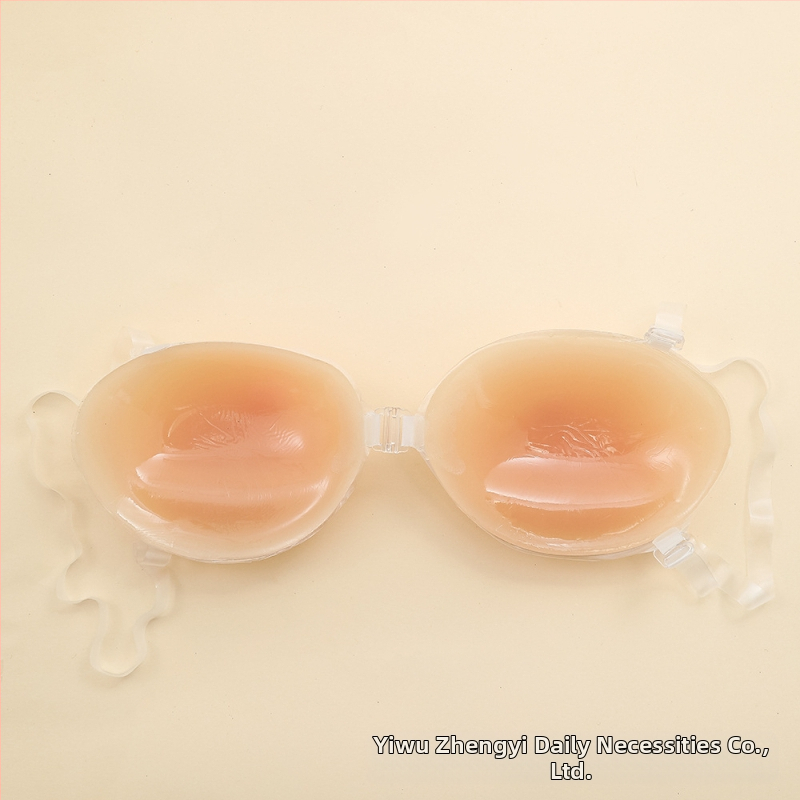 Uus silikoonist rinnahoidja nähtamatu push-up rinnaplaastriga paksendatud tõstega õlapaelteta seksikas rinnahoidja pulmakleidi naiste rinnahoidja
