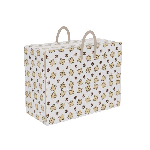 Dėžė drabužiams, buitiniams audiniams, antklodžių laikymo krepšys, atsparus dulkėms, permatomas langas, didelės talpos drabužių laikymo dėžė