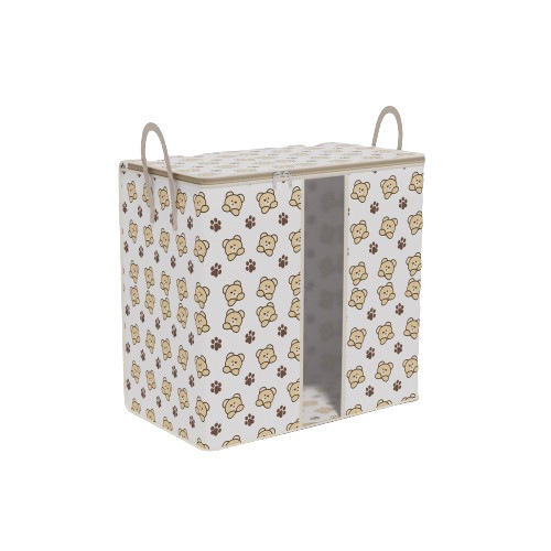 Dėžė drabužiams, buitiniams audiniams, antklodžių laikymo krepšys, atsparus dulkėms, permatomas langas, didelės talpos drabužių laikymo dėžė