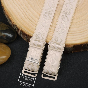 Επιμηκυμένος και διευρυμένος ιμάντας ώμου για εσώρουχα, ρυθμιζόμενος ιμάντας ώμου, αντιολισθητικός ιμάντας ώμου, υφασμάτινος ιμάντας σουτιέν, αντικαταστάσιμος ελαστικός ιμάντας ώμου