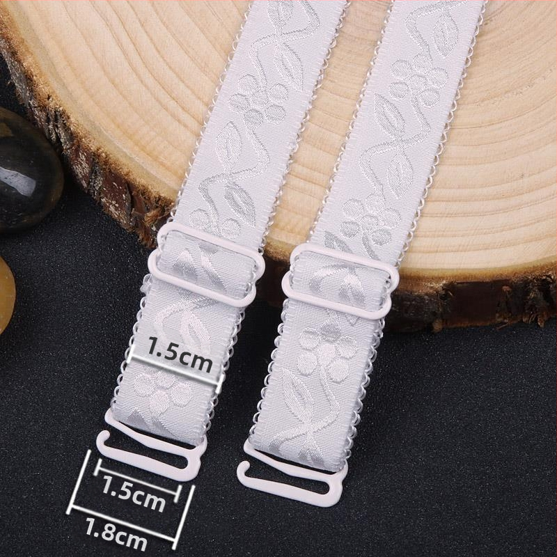 Curea de umăr elastică înlocuibilă, prelungită și lărgită, lenjerie intimă, reglabilă, curea de umăr anti-alunecare, curea din pânză pentru sutien