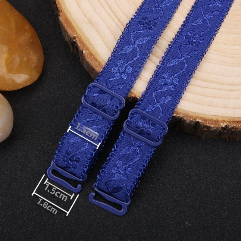 Curea de umăr elastică înlocuibilă, prelungită și lărgită, lenjerie intimă, reglabilă, curea de umăr anti-alunecare, curea din pânză pentru sutien