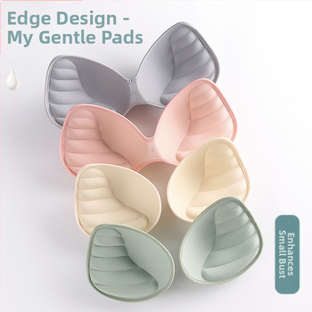 3 cm storio latekso krūtinės įklotas, laisvo dydžio, plius dydžio, vientisas, padalintas Q tipo elastingas, itin stiprus, atsistumiamas nugaros sportinių apatinių įdėklas.