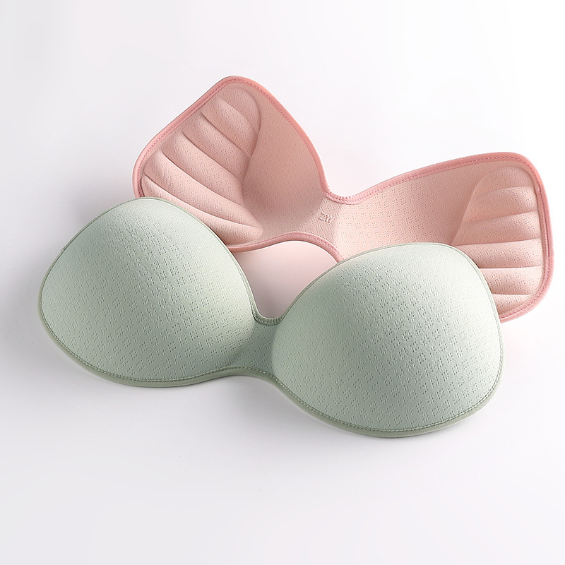 3 cm storio latekso krūtinės įklotas, laisvo dydžio, plius dydžio, vientisas, padalintas Q tipo elastingas, itin stiprus, atsistumiamas nugaros sportinių apatinių įdėklas.