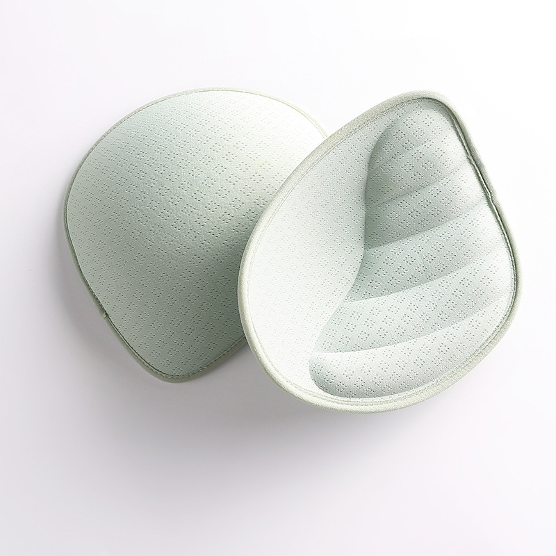 3 cm storio latekso krūtinės įklotas, laisvo dydžio, plius dydžio, vientisas, padalintas Q tipo elastingas, itin stiprus, atsistumiamas nugaros sportinių apatinių įdėklas.