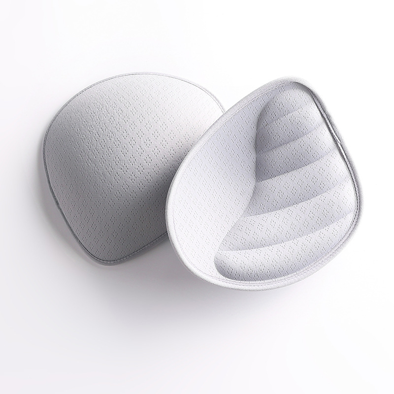 3 cm storio latekso krūtinės įklotas, laisvo dydžio, plius dydžio, vientisas, padalintas Q tipo elastingas, itin stiprus, atsistumiamas nugaros sportinių apatinių įdėklas.