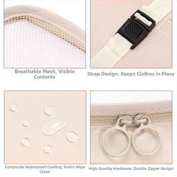 Veekindel reisikott, mis sobib riiete pagasi hoiukotti, multifunktsionaalne riidepaki kaasaskantav hoiukott
