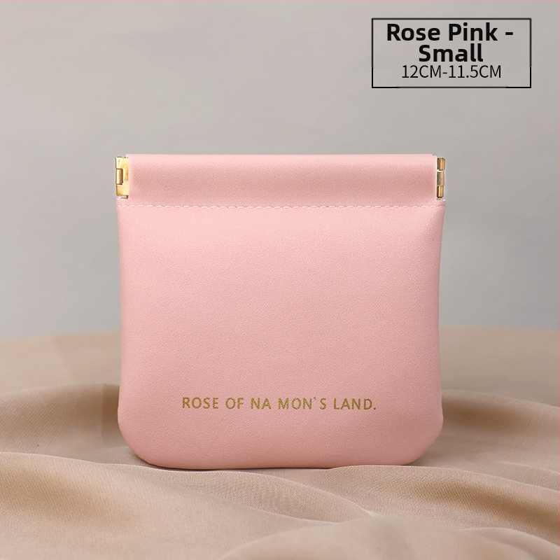 Nešiojama pagalvės kosmetikos krepšys su auksiniu šilko languotu pagalvės krepšiu kelioninis tualetinis krepšys didelės talpos laikymo krepšys lūpų dažams