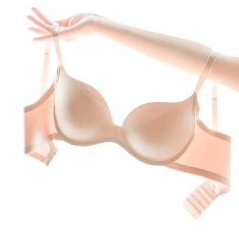Õmblusteta pehmest terasest rõngasrinnahoidja naistele, õhukesed, suured rinnad, väikesed rinnad, push-up, lõtvumisvastane, reguleeritav, mugav push-up rinnahoidja