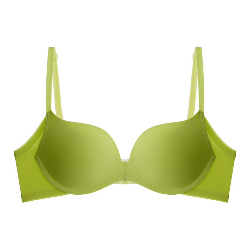 Õmblusteta pehmest terasest rõngasrinnahoidja naistele, õhukesed, suured rinnad, väikesed rinnad, push-up, lõtvumisvastane, reguleeritav, mugav push-up rinnahoidja