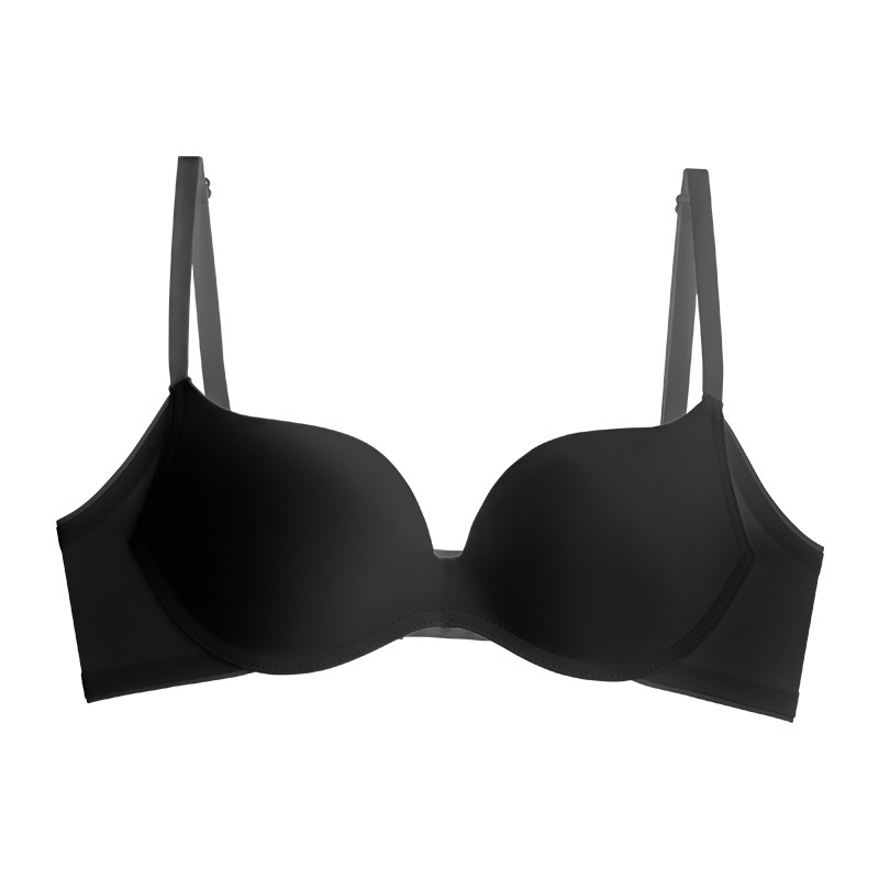 Õmblusteta pehmest terasest rõngasrinnahoidja naistele, õhukesed, suured rinnad, väikesed rinnad, push-up, lõtvumisvastane, reguleeritav, mugav push-up rinnahoidja