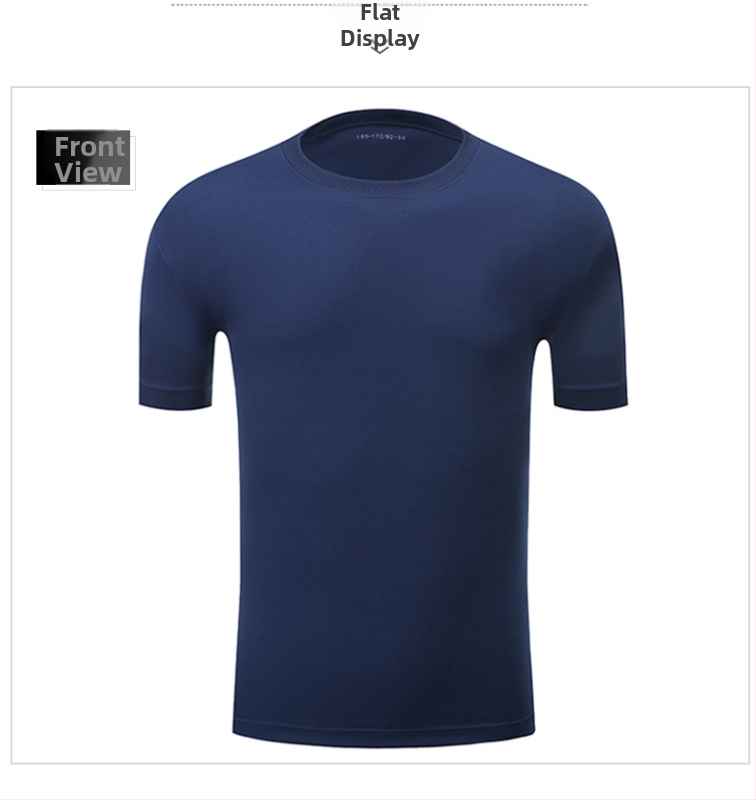 Мъжки летни, бързосъхнещи, дишащи, сини, с къс ръкав, за тренировки по пожарна безопасност, за бягане, за жени